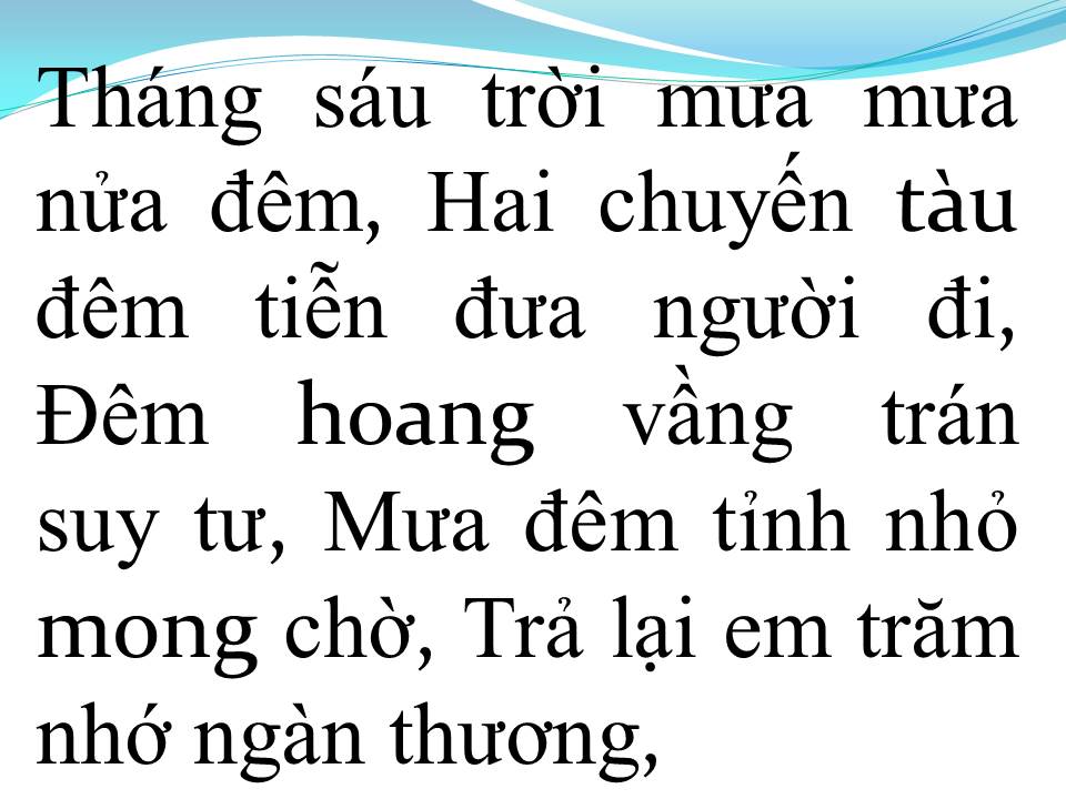 Lời bài hát NGẪU HỨNG BOLERO