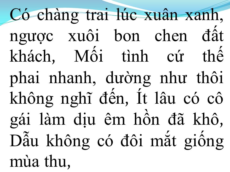 Lời bài hát CÓ CHÀNG TRAI VIẾT LÊN CÂY