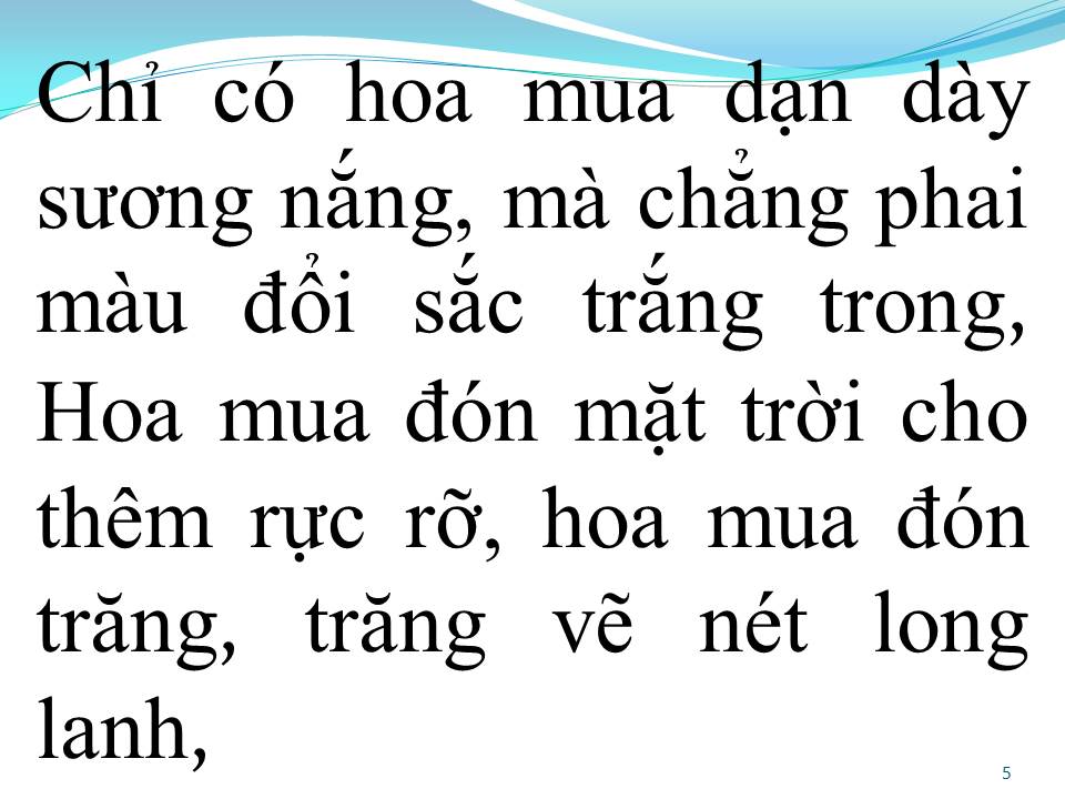 Lời bài hát HOA MUA TRẮNG (TÂN CỔ)
