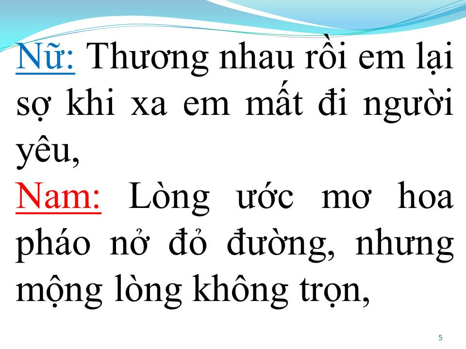 Lời bài hát TÂM SỰ VỚI ANH (SONG CA)