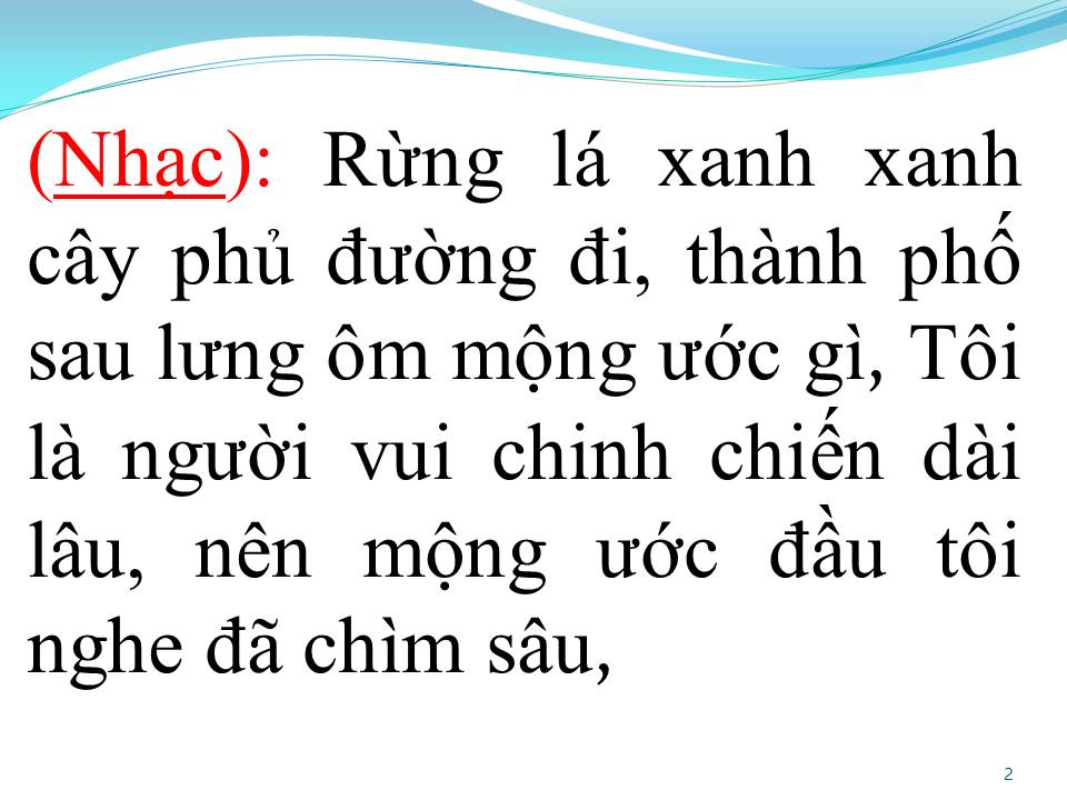Lời bài hát RỪNG LÁ THẤP (TÂN CỔ)