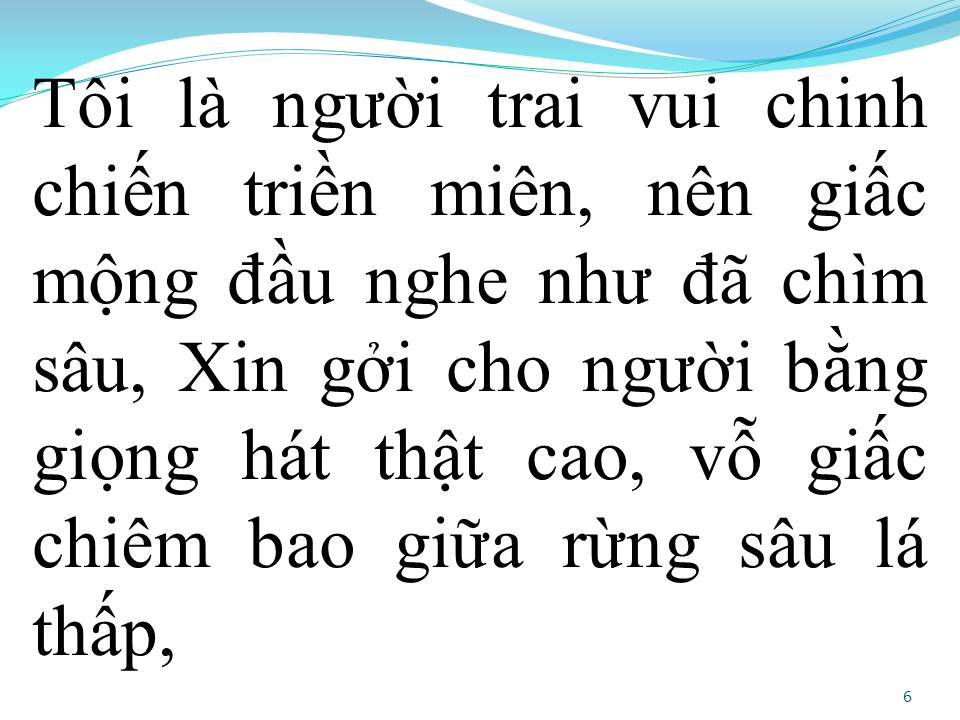 Lời bài hát RỪNG LÁ THẤP (TÂN CỔ)