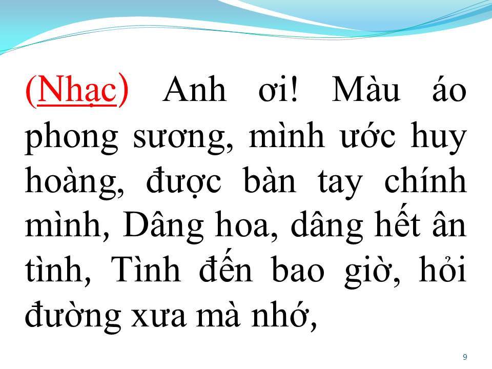 Lời bài hát CON ĐƯỜNG XƯA EM ĐI (TÂN CỔ)
