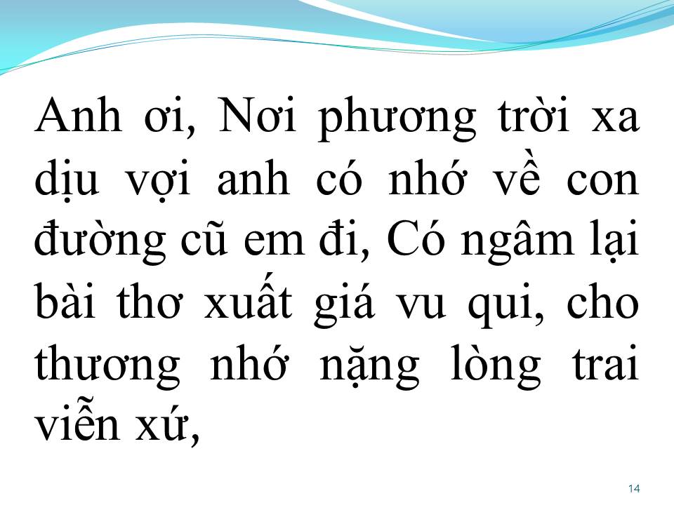 Lời bài hát CON ĐƯỜNG XƯA EM ĐI (TÂN CỔ)