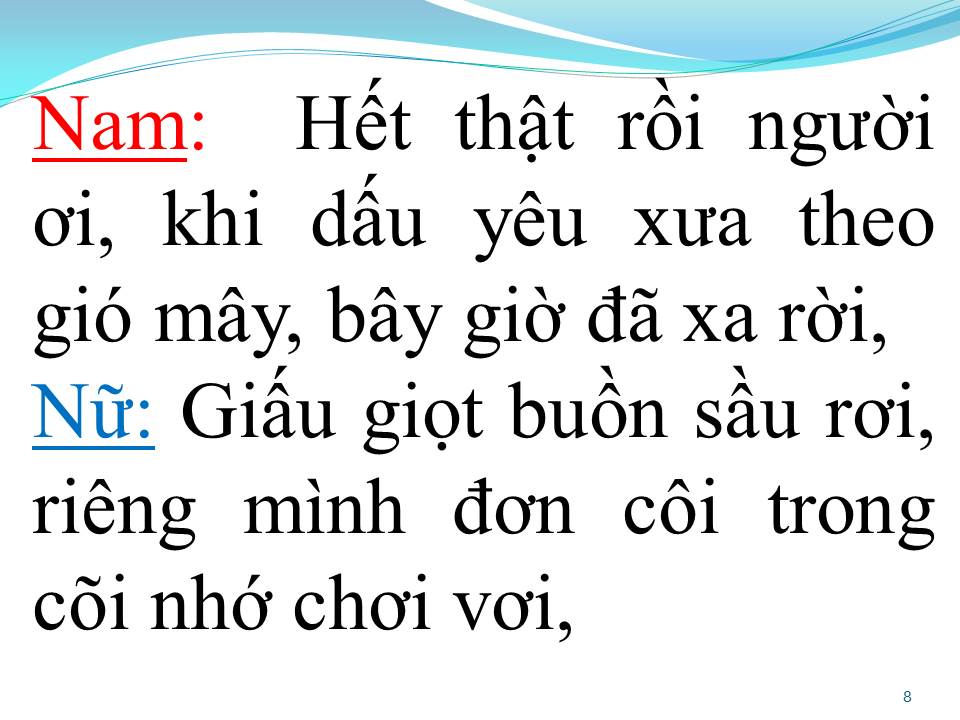 Lời bài hát CHỈ CÒN LẠI NIỀM ĐAU (SONG CA)