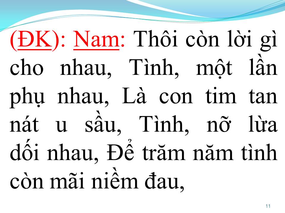 Lời bài hát CHỈ CÒN LẠI NIỀM ĐAU (SONG CA)