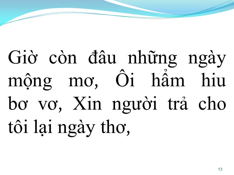 Lời bài hát GIỌT SẦU TƯƠNG TƯ