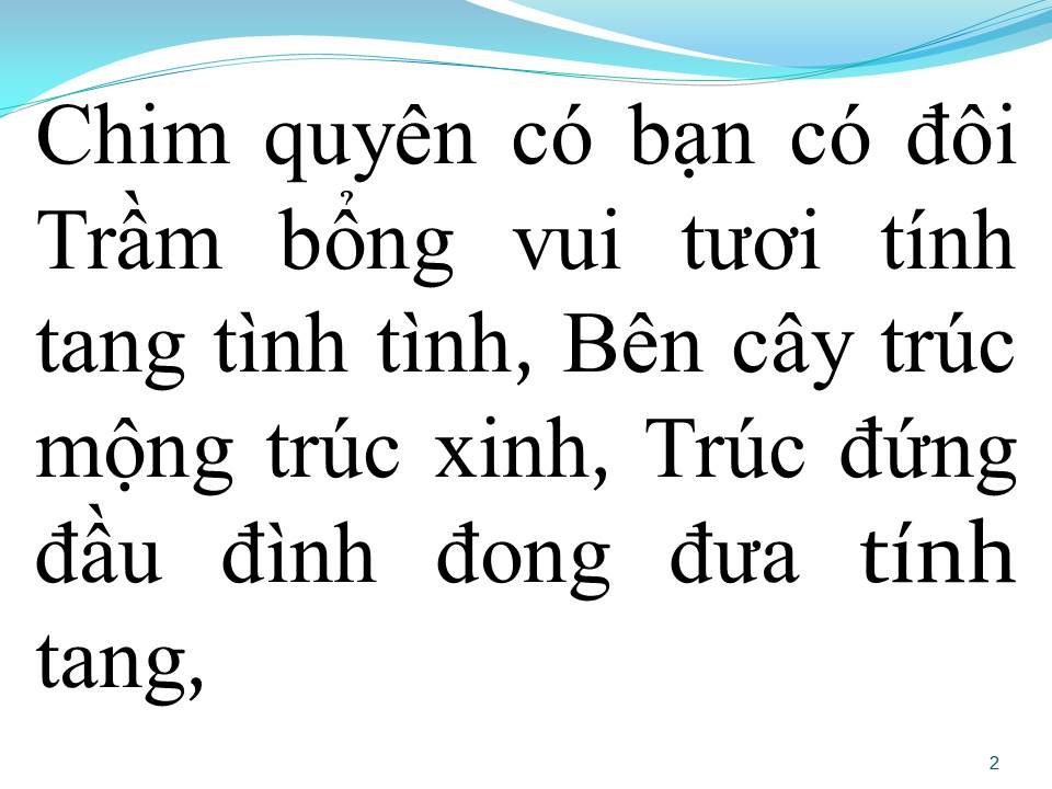 Lời bài hát TIẾNG CHIM QUYÊN