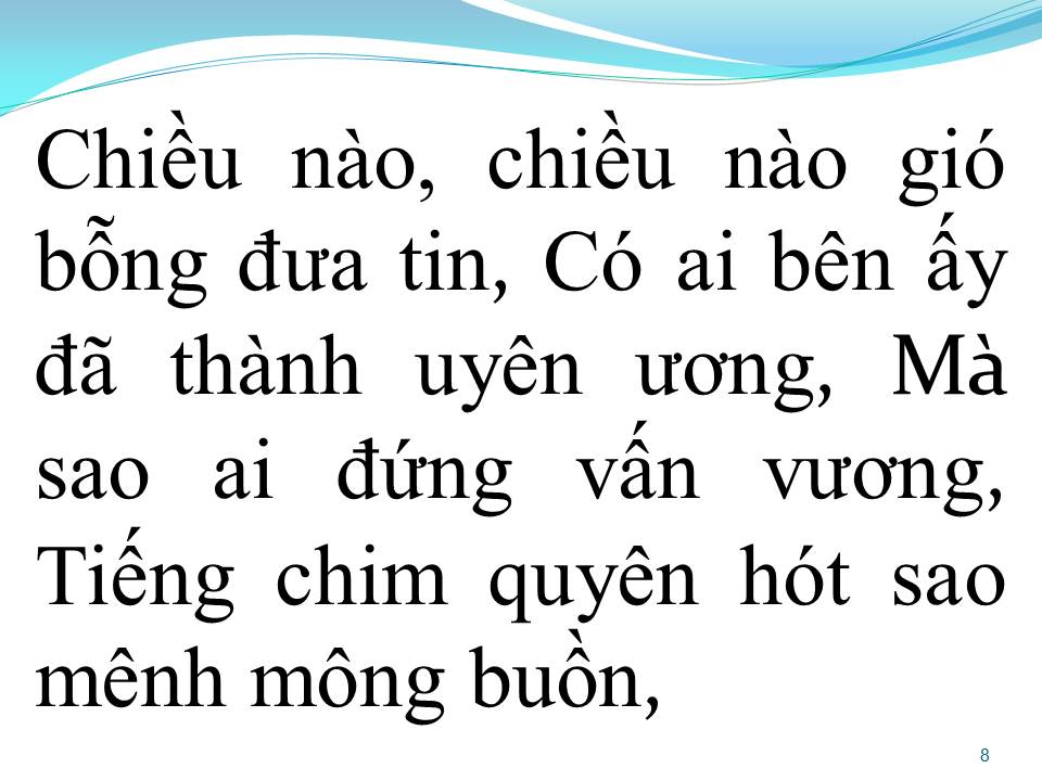 Lời bài hát TIẾNG CHIM QUYÊN