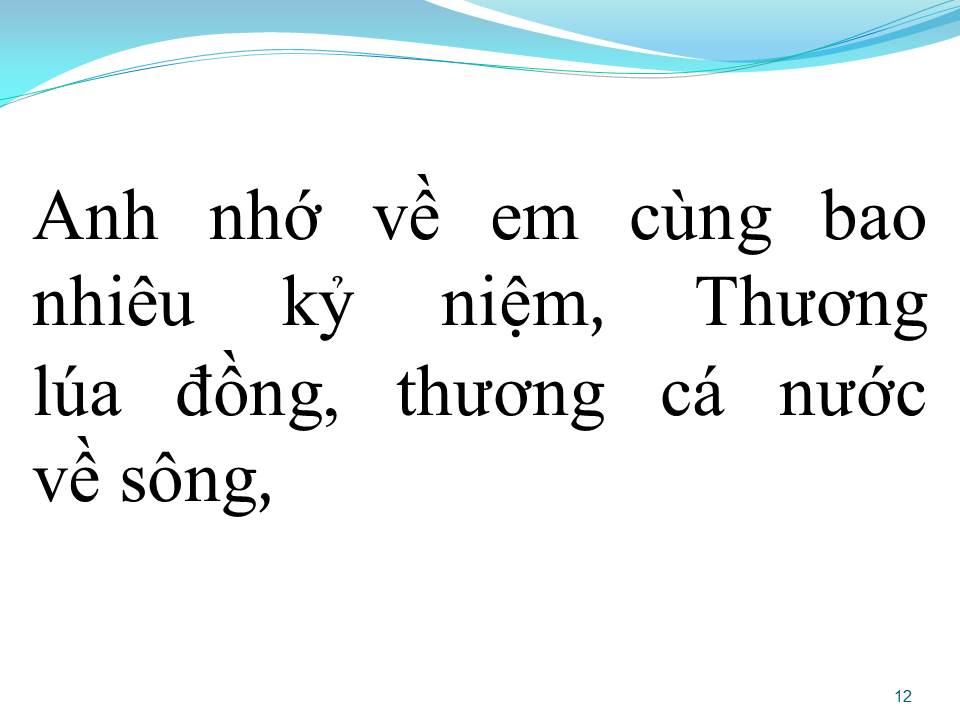 Lời bài hát CHUYỆN CON CÁ TRÊN ĐỒNG