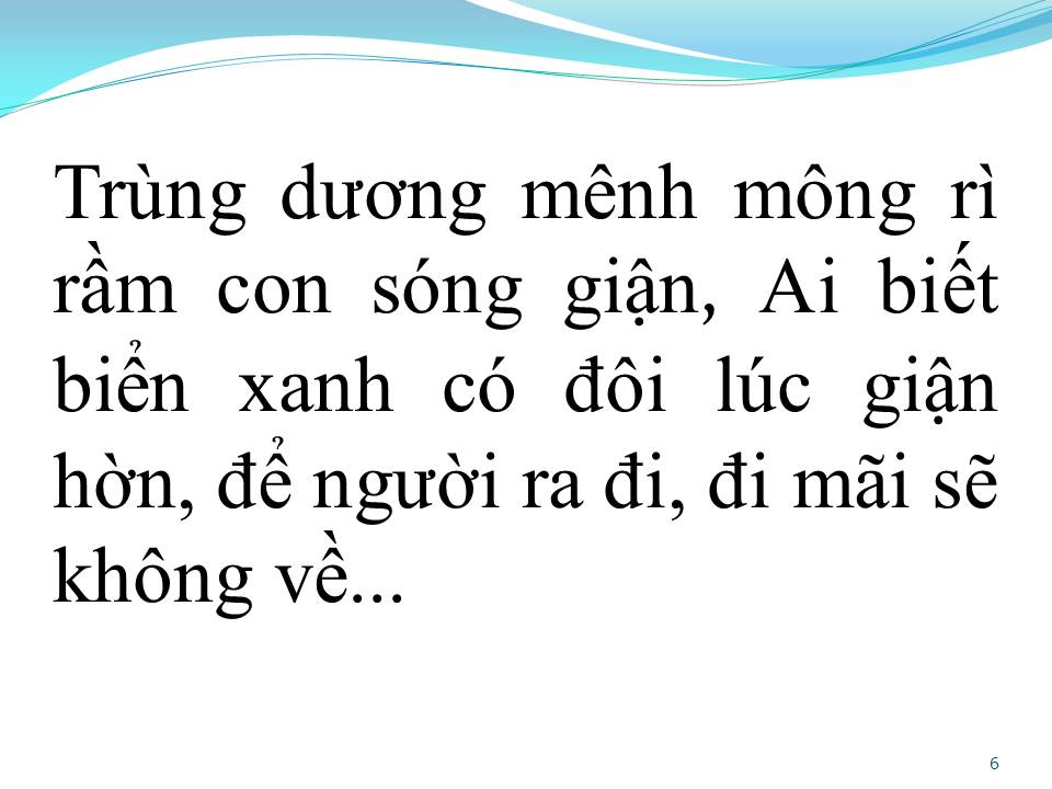 Lời bài hát BIỂN CHIỀU (TÂN CỔ)