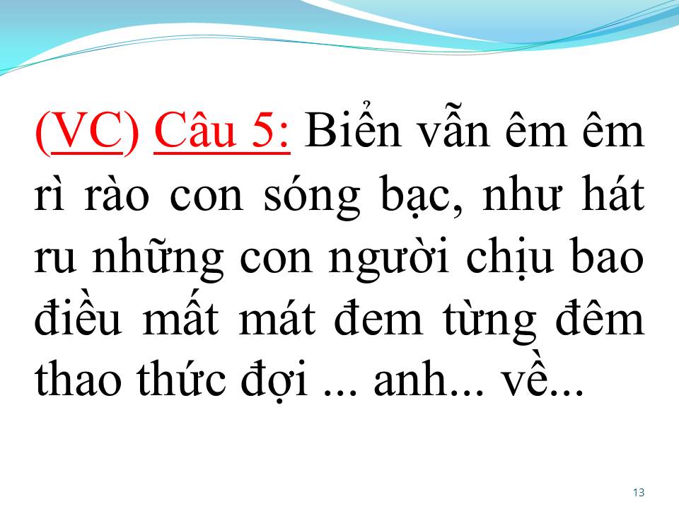 Lời bài hát BIỂN CHIỀU (TÂN CỔ)