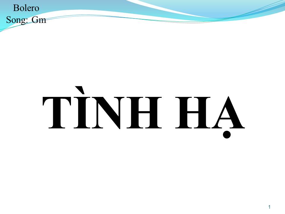 Lời bài hát TÌNH HẠ (SONG CA)
