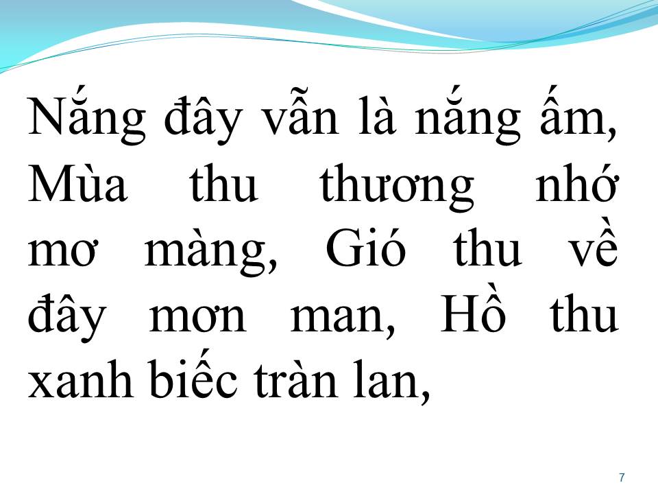 Lời bài hát HOÀI THU
