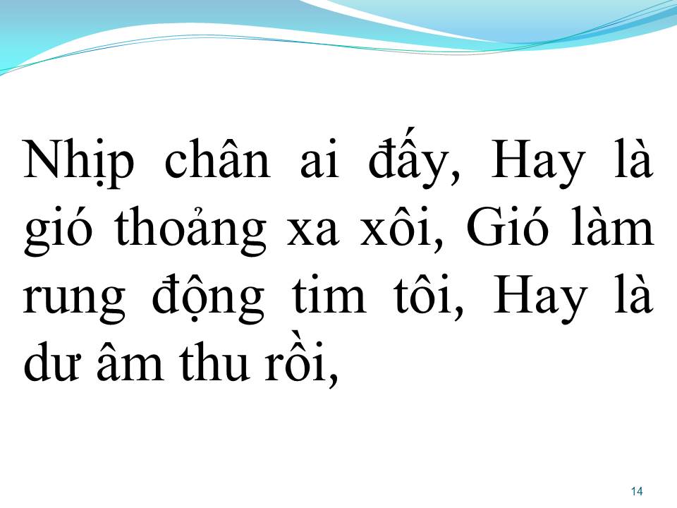 Lời bài hát HOÀI THU
