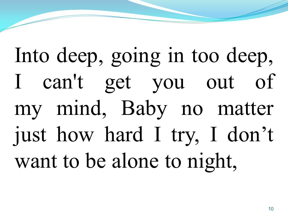 Lời bài hát HÃY SỐNG CHO TUỔI TRẺ (Say you will Speak of love)