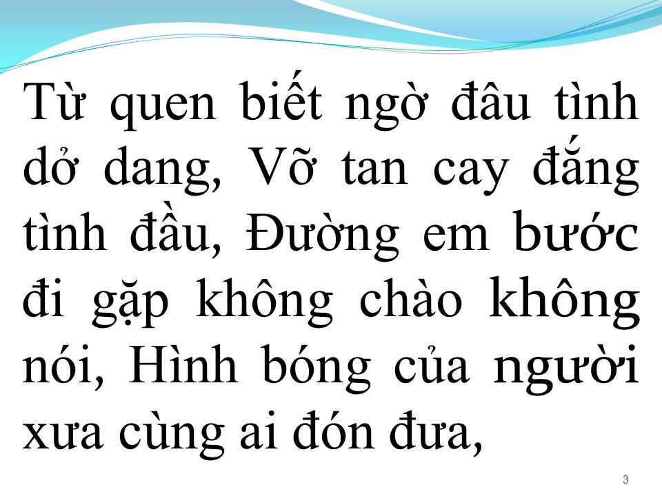 Lời bài hát MẢNH TÌNH SẦU