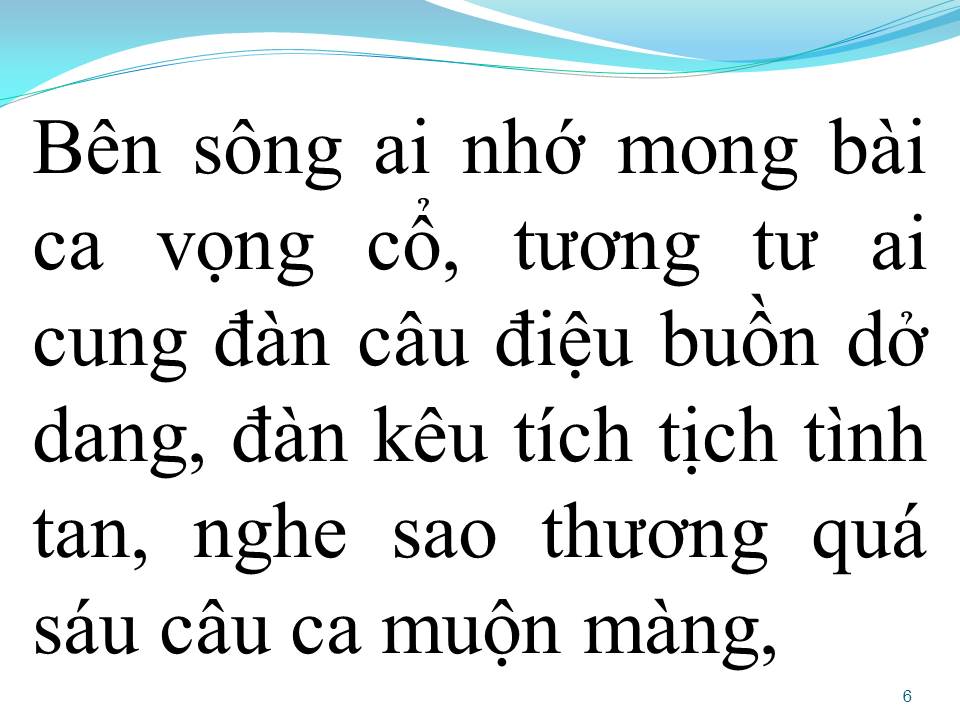 Lời bài hát VỌNG CỔ TÌNH QUÊ
