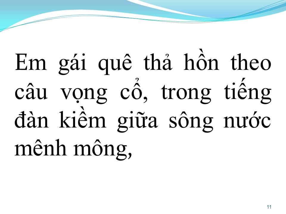 Lời bài hát VỌNG CỔ TÌNH QUÊ