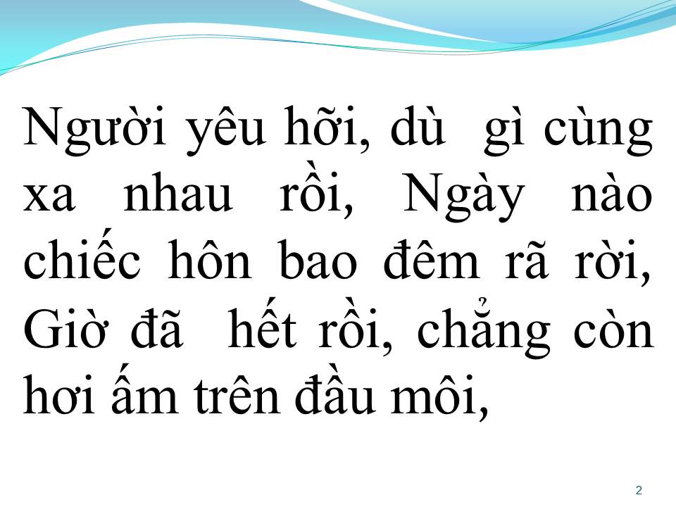 Lời bài hát NGƯỜI HÃY QUÊN EM ĐI