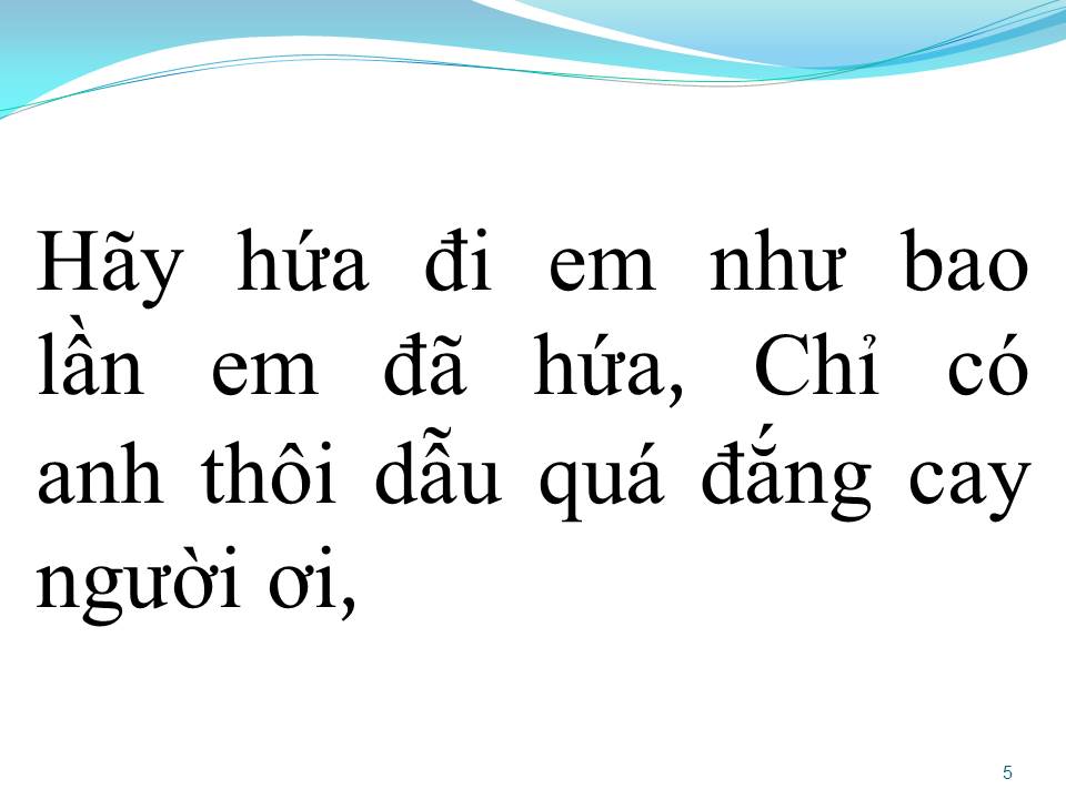 Lời bài hát THAY THẾ