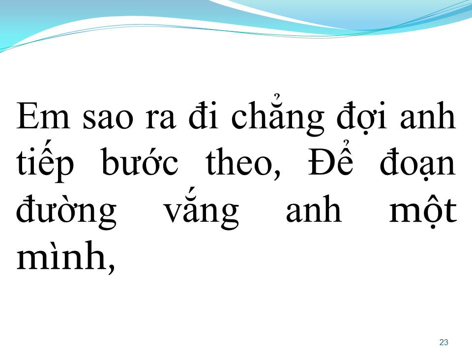 Lời bài hát THAY THẾ