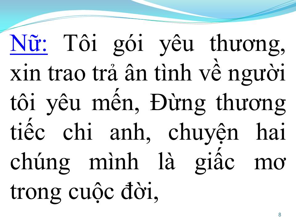 Lời bài hát KHÔNG BAO GIỜ QUÊN ANH (SONG CA)