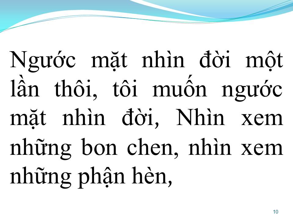 Lời bài hát MỘT LẦN THÔI