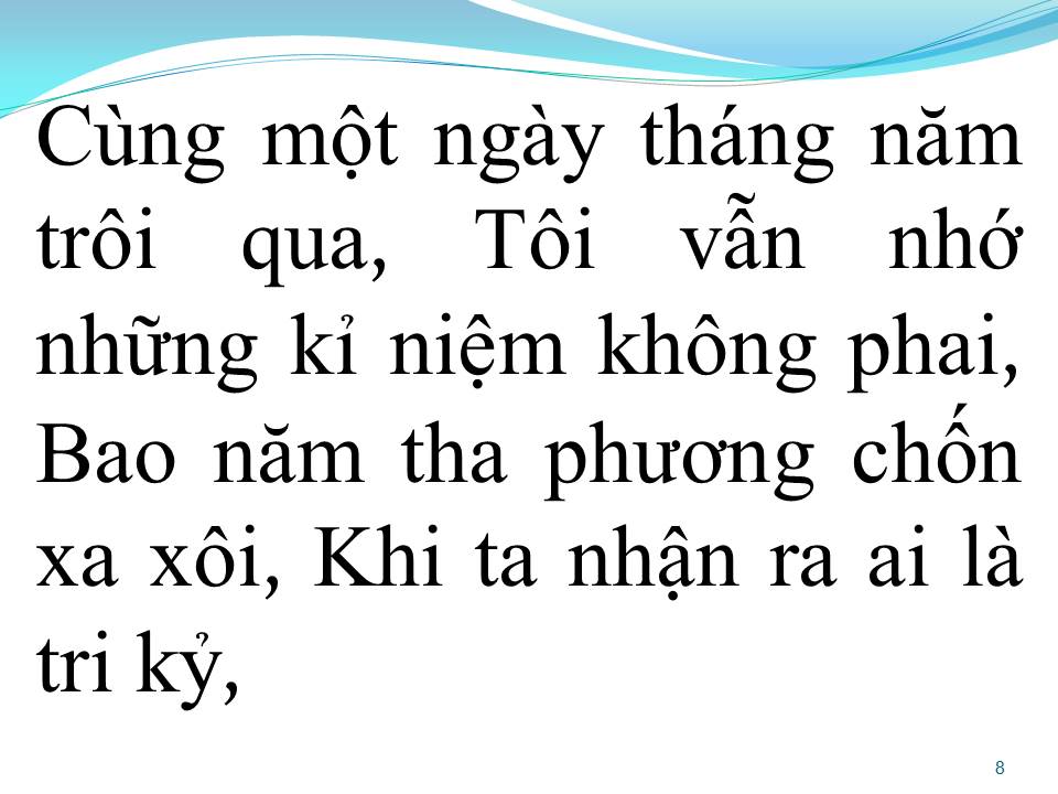 Lời bài hát CHÚNG TA CHẲNG GIỐNG NHAU