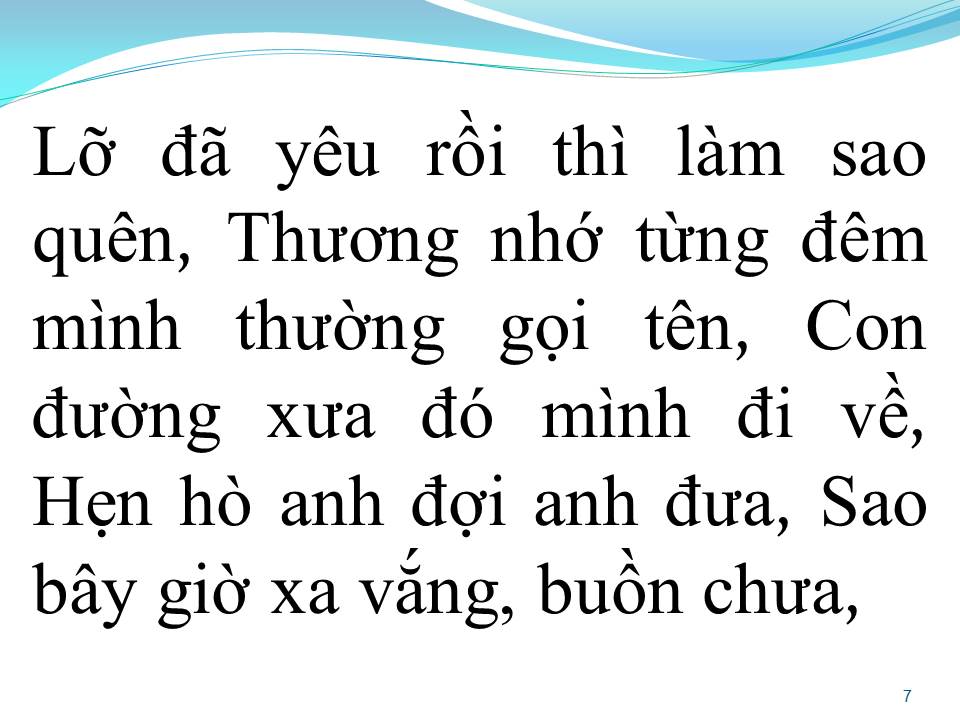 Lời bài hát ĐỜI CHỈ LÀ BỂ DÂU (MỘT THUỞ YÊU ANH)