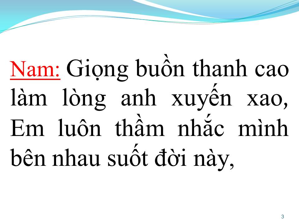 Lời bài hát ĐOẠN BUỒN CHO NHAU (SONG CA)