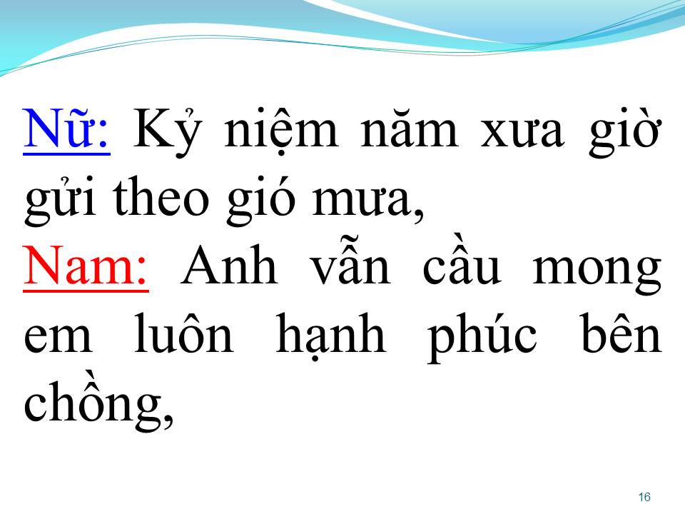 Lời bài hát ĐOẠN BUỒN CHO NHAU (SONG CA)
