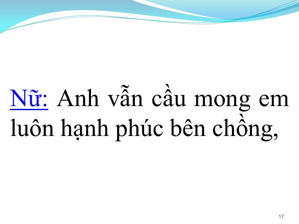 Lời bài hát ĐOẠN BUỒN CHO NHAU (SONG CA)