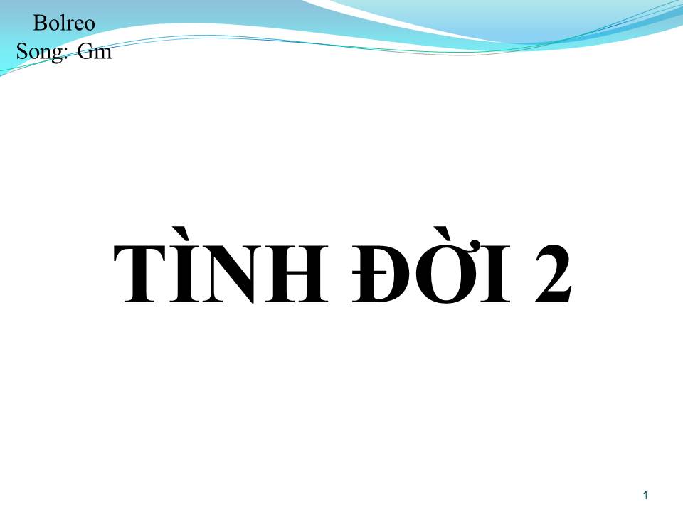 Lời bài hát TÌNH ĐỜI 2 (SONG CA)