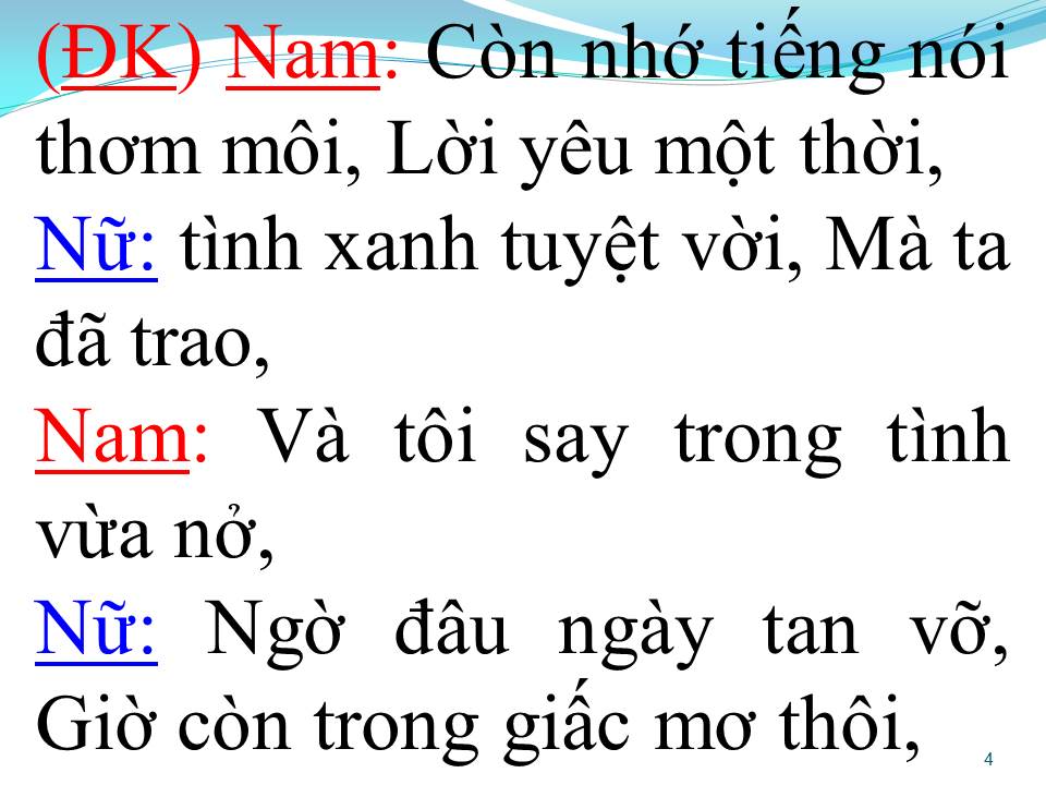 Lời bài hát TÌNH ĐỜI 2 (SONG CA)