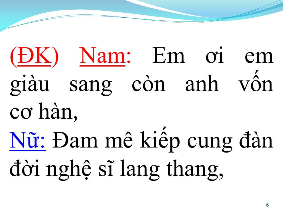 Lời bài hát NGỎ LỜI (SONG CA)