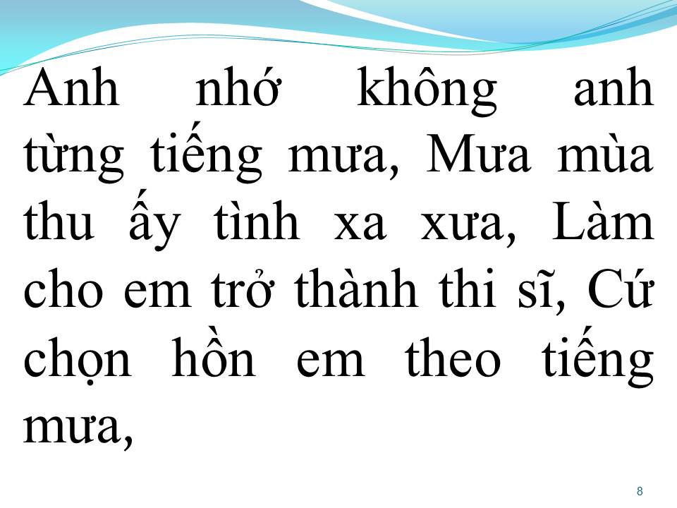 Lời bài hát ANH NHỚ KHÔNG ANH
