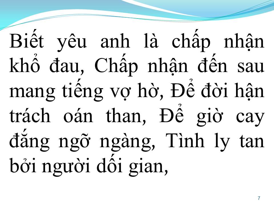 Lời bài hát VĨNH BIỆT TÌNH TÔI