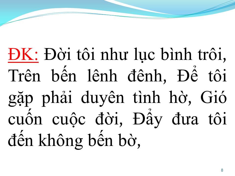Lời bài hát VĨNH BIỆT TÌNH TÔI