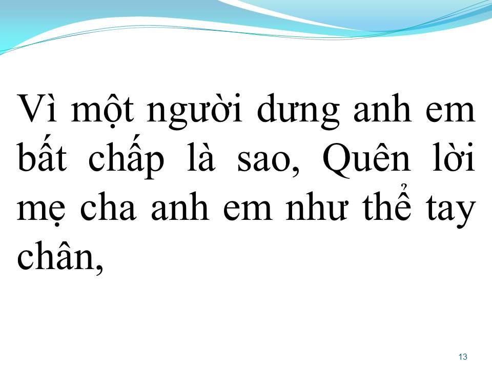 Lời bài hát MÁU CHẢY RUỘT MỀM