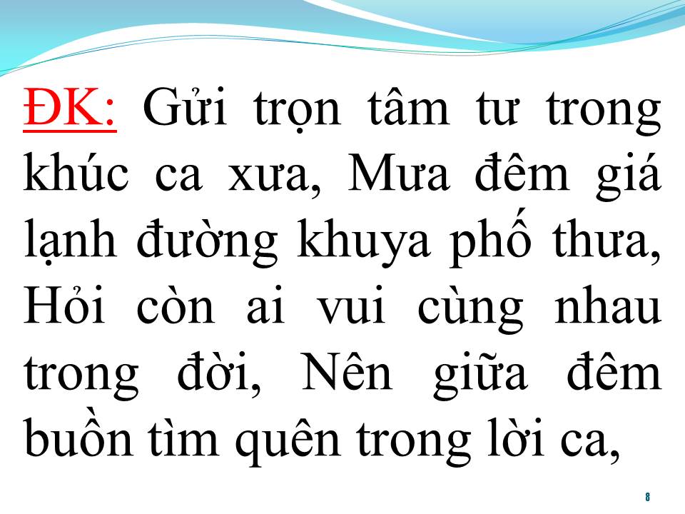 Lời bài hát NHẠC TÌNH QUÊ HƯƠNG