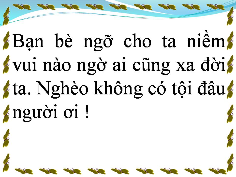 Lời bài hát CÓ TÌNH MÀ NGHÈO