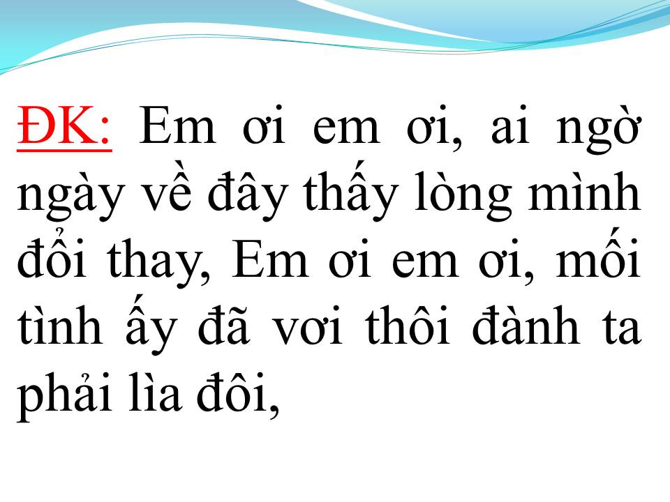 Lời bài hát CÓ THẾ THÔI