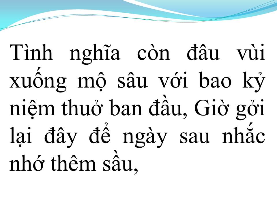 Lời bài hát CÓ THẾ THÔI