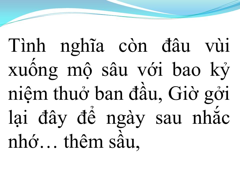 Lời bài hát CÓ THẾ THÔI