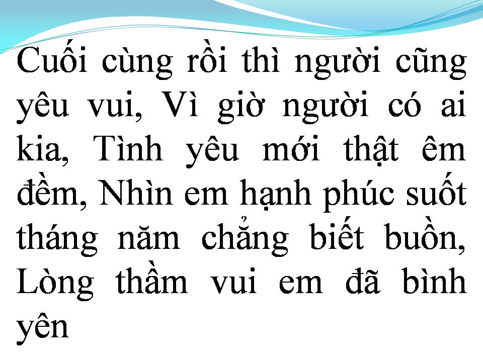 Lời bài hát CÓ THỨ HẠNH PHÚC GỌI LÀ CHIA TAY