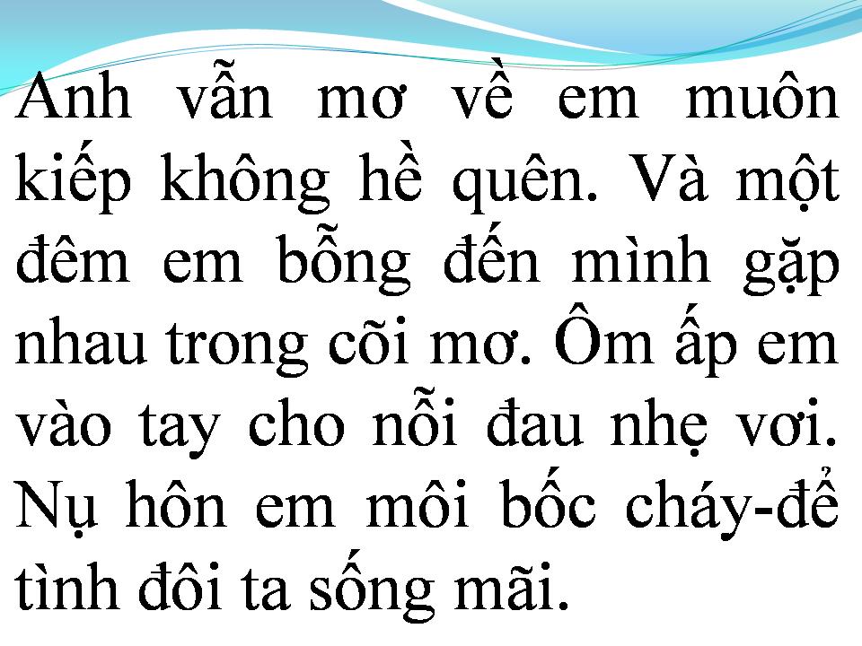 Lời bài hát CÕI MƠ