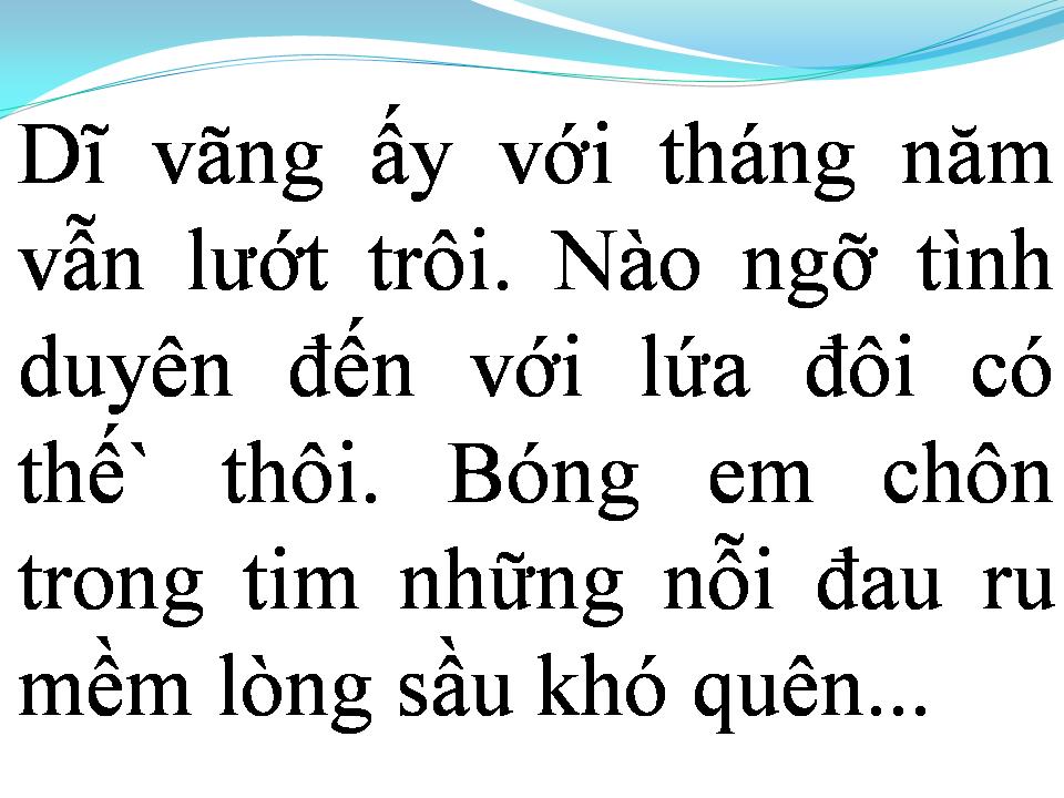 Lời bài hát CÕI MƠ