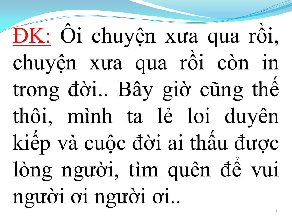 Lời bài hát CÕI NHỚ