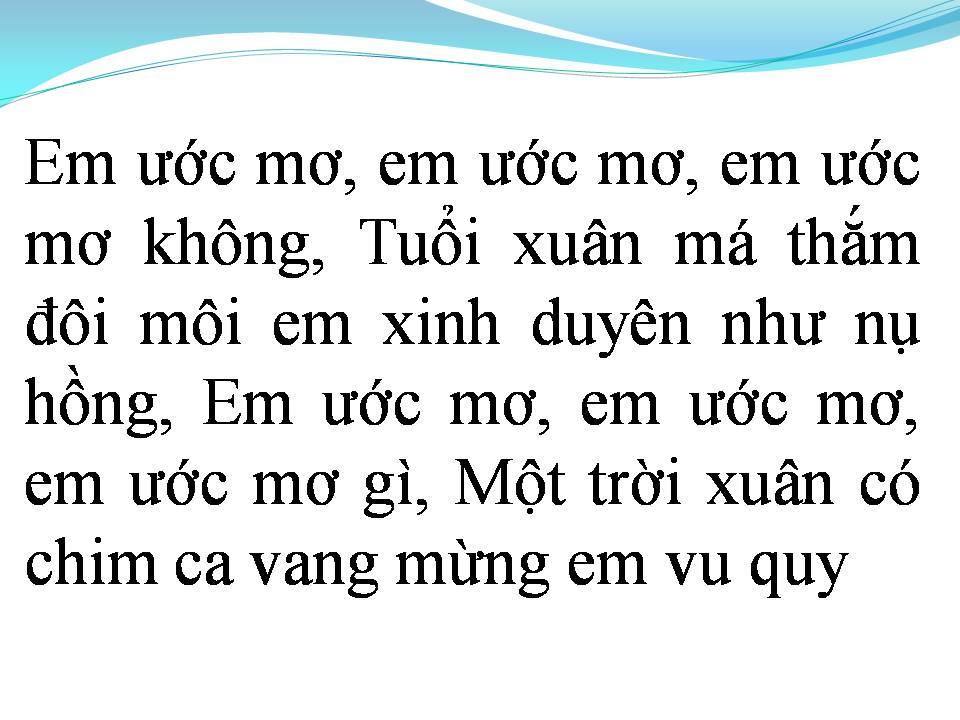 Lời bài hát CON BƯỚM XUÂN